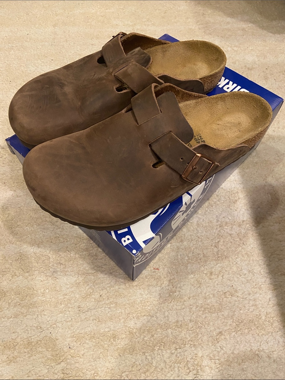 Birkenstock Boston Clog Size 42 Regular Habana Color